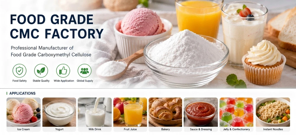 Food Grade CMC Factory Food Grade CMC Factory